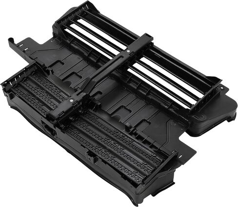 KUAFU Active Grille Shutter Compatible with 2017-2020 Ford Fusion 2019-2020 Ford SSV Plug-In Hybrid/Police Responder Hybrid Replacement for HS7Z8475A HS7Z8475C Plastic Black Radiator Air Shutter in Saudi Arabia