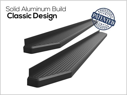 APS 6-inch Aluminum (Polished Flat Style) Running Boards Nerf Bars Side Steps Compatible with Ford Explorer Mercury Mountaineer 2002-2005 4-Door (Exclude Sport Model) in Saudi Arabia