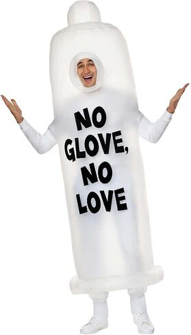 Spirit Halloween Adult Inflatable Condom Costume, Battery-Operated in Saudi Arabia