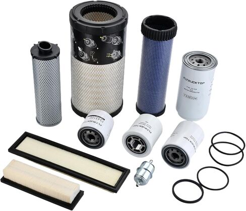 Filter Kit for Bobcat S62 S64 S66 S76 Skid Steer Loaders T62 T64 T66 T76 Track Loaders Replace 7386224 7386225 7414582 7336334 7319444 7343102 7348032 in Saudi Arabia