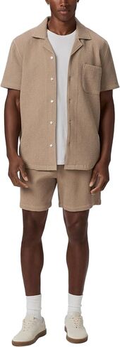 PAIGE Men's Chalmers Waffle Drawstring Short in Saudi Arabia