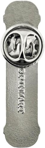 PinMart Barber Shop Pole Enamel Lapel Pin in Saudi Arabia