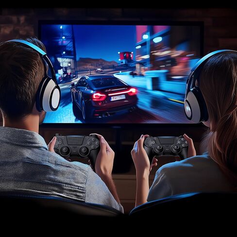 2 Pack Controller for PS4 with Charger Dock Station in Saudi Arabia