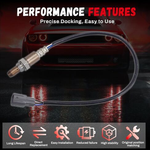 234-9049 مستشعر O2 المنبع متوافق مع Toyota RAV4 2.4L 3.5L، 07-10 Sienna 3.5L، Camry 2.4L، 04-08 Solara 2.4L، 08-15 Scion xB 2.4L، Lexus ES350 RX350، استبدل 89467-06070 in Kuwait