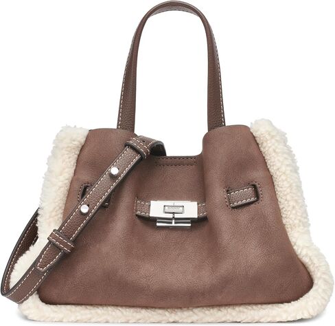 DKNY Small Satchel Bag, Chocolate in Saudi Arabia