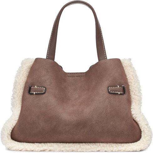 DKNY Small Satchel Bag, Chocolate in Saudi Arabia