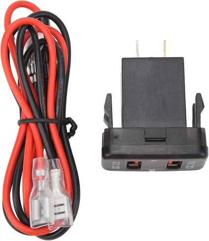 Aramox Dual USB Port Socket QC3.0 Fast Charging Outlet Power Adapter USB Car Socket for FJ Cruiser Fortuner (1.57x0.87 Inch) in Saudi Arabia