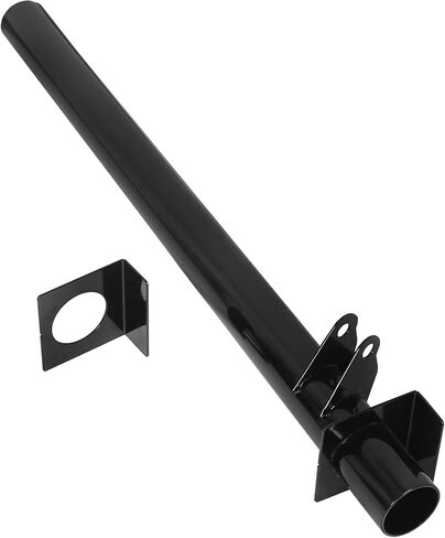 ECOTRIC Rear Crossmember & Rear Fuel Tank Support Crossmember Compatible With 1999-2010 Chevy Chevrolet Silverado GMC Sierra 1500 2500 3500 2500HD 3500HD Steel Powder Coated Black 2 Pcs in Saudi Arabia
