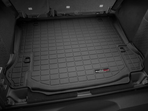 WeatherTech Cargo Trunk Liner for Jeep Wrangler Unlimited 4-Door - Behind 2nd Row (40518) Black in Saudi Arabia
