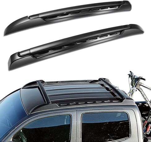 SCITOO Roof Rack Cross Bar fit for 2005-2022 Toyota Tacoma Double Cab Cargo Carrier Kayak Rooftop Luggage Crossbar - Max Load 150LBS(Not Fit Access Cab) in Saudi Arabia
