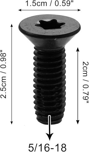 X AUTOHAUX 8pcs Auto Screws for Jeep Wrangler CJ7 YJ TJ 1976-2006 Fasteners Windshield Frame Hinge Tailgates Screw Door Bolts Mirror Window Hinges Nuts Torx Screw in Saudi Arabia