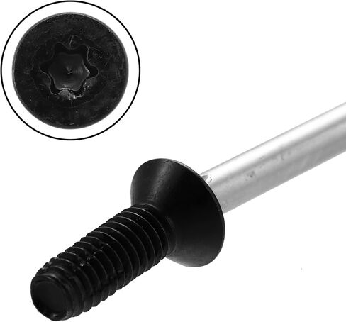 X AUTOHAUX 8pcs Auto Screws for Jeep Wrangler CJ7 YJ TJ 1976-2006 Fasteners Windshield Frame Hinge Tailgates Screw Door Bolts Mirror Window Hinges Nuts Torx Screw in Saudi Arabia
