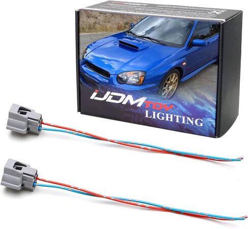 iJDMTOY Pair OE-Spec Fender Side Marker Light Connectors/Sockets w/ 5-Inch Pigtails Compatible with JDM Version Subaru 2000-2007 Impreza WRX STI, 2000-03 Forester Liberty, etc in Saudi Arabia