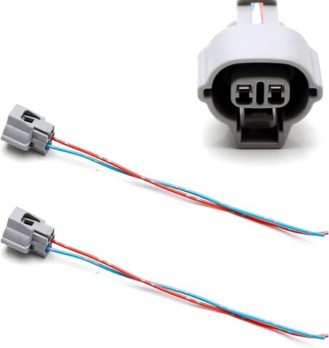 iJDMTOY Pair OE-Spec Fender Side Marker Light Connectors/Sockets w/ 5-Inch Pigtails Compatible with JDM Version Subaru 2000-2007 Impreza WRX STI, 2000-03 Forester Liberty, etc in Saudi Arabia