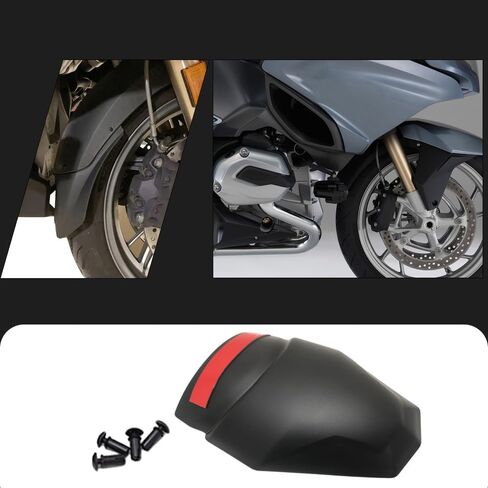 Motorcycle Fender Extender Extension, Motorcycle Front Mudguard Extender, Compatible with BMW R1200RT LC 2014-2019, 1 pc (Carbon Fiber Look Finish) in Saudi Arabia