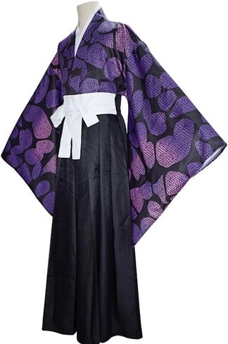Lmetsky Men Costume Men Kimono Outfit Uniform Robe Halloween in Saudi Arabia