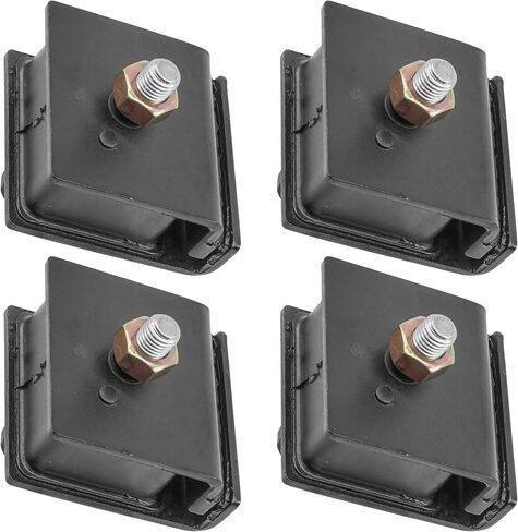 Caltric 4x Engine Mount Damper Compatible with Yamaha Rhino 700 YXR700F 2008-2009 2011 2012 5B4-21485-01-00 in Saudi Arabia