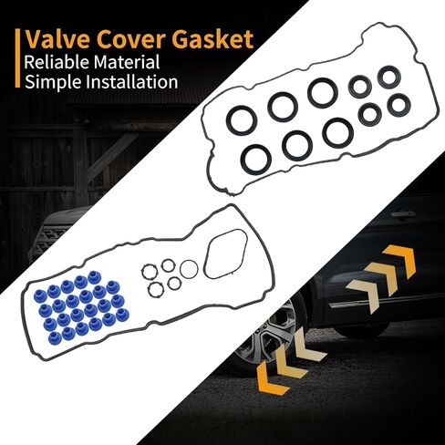 VS50684 Valve Cover Gasket Set, Replacement for Ford Explorer Flex Taurus Police Interceptor Utility Police Interceptor Sedan Replacement for Lincoln MKS MKT, Replaces VS50884R in Saudi Arabia