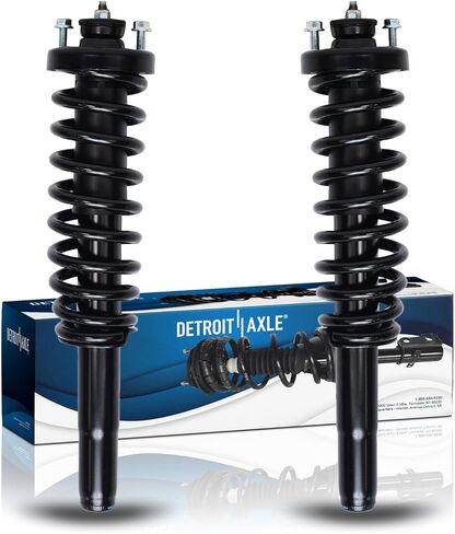 Detroit Axle - 2 Front Struts for 1997-2001 Honda CR-V Complete Struts with Coil Spring 1998 1999 2000 Replacement Quick Install Ready Strut Shock Assembly in Saudi Arabia