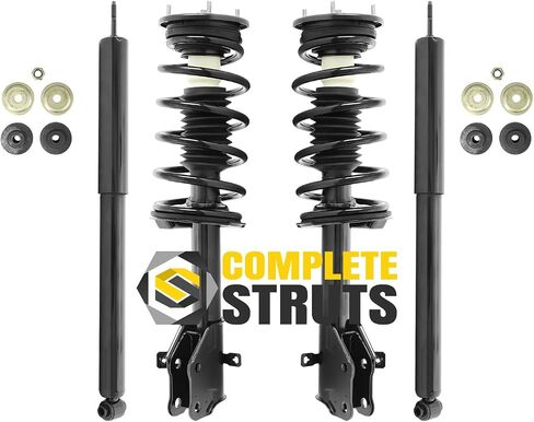 COMPLETESTRUTS - مجموعات دعامة أمامية كاملة مع نوابض لولبية واستبدال ممتص الصدمات الخلفي لسيارة Ford Edge 2007-2010 - مجموعة من 4 قطع in Saudi Arabia