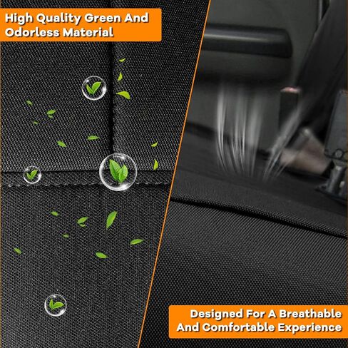 Truck Seat Cover Compatible with 1995-2005 Isuzu NPR Front 40/60 Split Bench Seat Cover (Black, 1995-2005) in Saudi Arabia