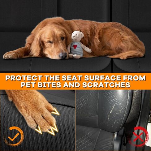 Truck Seat Cover Compatible with 1995-2005 Isuzu NPR Front 40/60 Split Bench Seat Cover (Black, 1995-2005) in Saudi Arabia