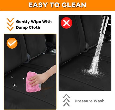 Truck Seat Cover Compatible with 1995-2005 Isuzu NPR Front 40/60 Split Bench Seat Cover (Black, 1995-2005) in Saudi Arabia