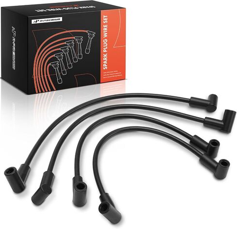 A-Premium 4PCS Spark Plug Wires Compatible with Johnson Evinrude 90-115Hp 60-Degree Carbureted 1995-2006 in Saudi Arabia