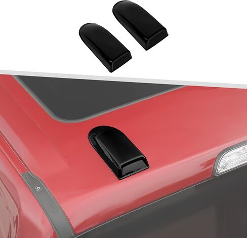 Jimen Compatible with Ford F150 2021-2023, 2PCS Roof Antenna Cover Radio Signal Antenna Decoration Trim Cover (Carbon Fiber) in Saudi Arabia