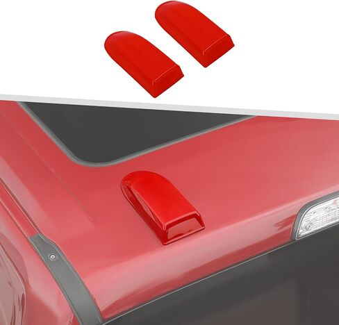 Jimen Compatible with Ford F150 2021-2023, 2PCS Roof Antenna Cover Radio Signal Antenna Decoration Trim Cover (Carbon Fiber) in Saudi Arabia