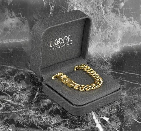 012 Cubano Bold Cuban Chain - 18K Gold, 304 Stainless Steel in Saudi Arabia