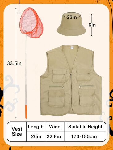 MADHOLLY Couples Halloween Costumes - Double Sided Printing Butterfly Wings for Women, Vest Hat Butterfly Catcher for Men in Kuwait