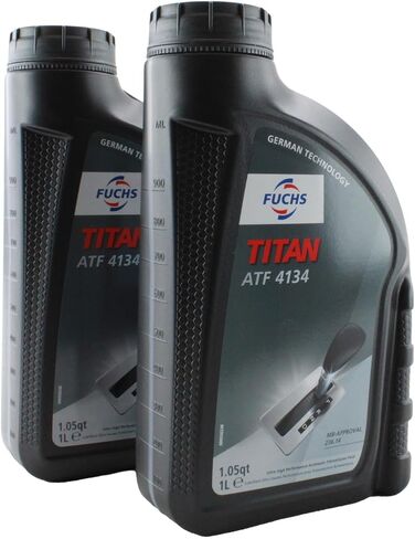 Fuchs 2 Liter TITAN ATF 4134 Red Automatic Transmission Fluid (2 x 1L) in Saudi Arabia