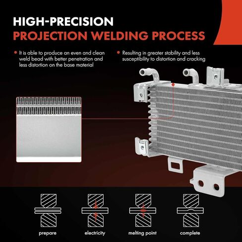 A-Premium Transmission Oil Cooler Compatible with Toyota Sienna 2021 2022 2023 2024, 2.5L, FHEV, Automatic Transmission in Saudi Arabia