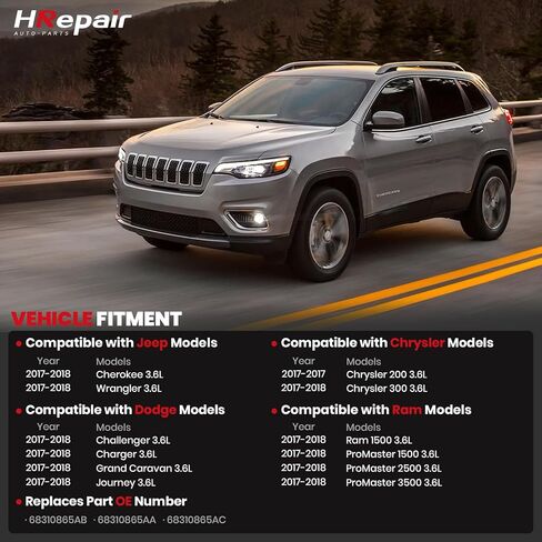 محرك الألومنيوم 3.6 مبرد الزيت يناسب 2017-2018 جيب دودج كرايسلر رام 3.6L V6 استبدال مبيت مرشح التدفق العالي 926-959 928-876 68310865AB in Kuwait