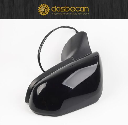 Dasbecan Passenger Right Side Door Mirror Assembly Compatible with Toyota Camry 2018-2024 NO Heated NO Turn Signal Without Blind Spot Detection(BSD) Replaces# TO1321366 87910-06800 3 Pins in Saudi Arabia