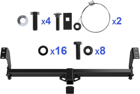 Trailer Hitch, 2 inch Towing Hitch Receiver with Class 3 Hitch Cover Compatible with Honda Odyssey 2018-2025 in Saudi Arabia