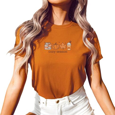 Womens Fall Cozy Season Sweatshirt Tis The Season Pumpkin Patch Autumn Football Graphic Shirt in Saudi Arabia