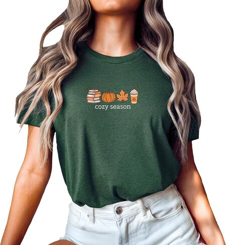 Womens Fall Cozy Season Sweatshirt Tis The Season Pumpkin Patch Autumn Football Graphic Shirt in Saudi Arabia