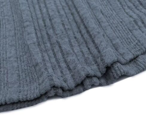Plus Size Tops for Women Basic Long Sleeve Sweatshirts Casual Ribbed Knit Tees Cute Crewneck Shirts in Saudi Arabia
