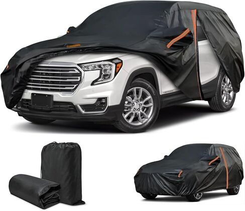Cover for Kia Sportage & GMC Terrain, Custom Fit Sportage Cover 2023-2025, Terrain Cover 2018-2025, All Weather Waterproof, Outdoor Car Cover Sun UV Dust Snow Protection, SUV Cover with Door Zipper in Saudi Arabia