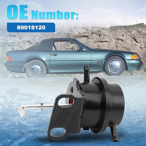 مشغل صمام تجاوز الشاحن الأسود، مناسب لـ Eaton GM Grand Prix Regal GS Bonneville Impala، مشغلات بوابة النفايات للشاحن التوربيني، استبدال #89018120 in Saudi Arabia