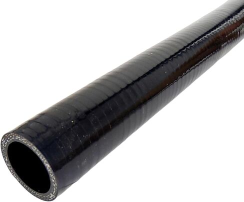 ID 1-1/8" x 3.3 FT طول 3-Ply سيليكون المبرد خرطوم المبرد للشاحنة الصناعية البحرية سباق الشاحنات حافلة مخصصة توربو المبرد الأنابيب تصنيع سمك الجدار 0.18 بوصة SAE J20 قياسي أسود in Saudi Arabia