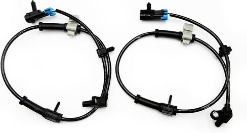 2Pcs Front Left and Right ABS Wheel Speed Sensor Compatible with Chevrolet 1999-2007 Silverado 1500 Replacement for GMC Sierra 1500 Classic HD V6 V8 4.3L 5.3L 6.0L Replaces 15037208 15112378 in Saudi Arabia