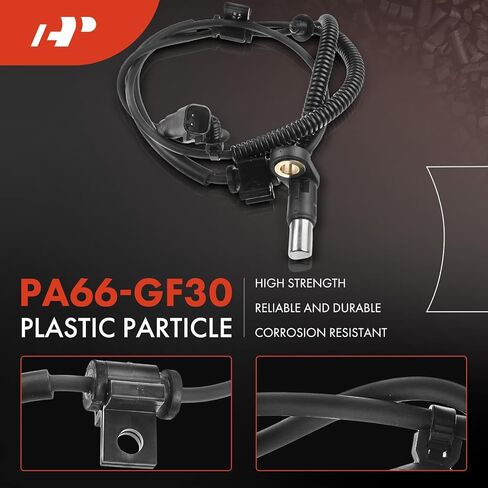 A-Premium ABS Wheel Speed Sensor Compatible with Ford Models - For F-250 Super Duty/F-450 Super Duty/F-550 Super Duty 2011-2013, For F-350 Super Duty 2011-2016 - Front Driver or Passenger Side in Saudi Arabia