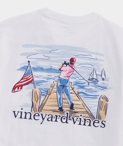 vineyard vines Men's Pier Golf Swing Short-Sleeve Pocket Tee in Saudi Arabia