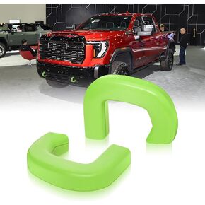 Tow Hook Cover for GMC Sierra 1500 2019-2024,Customized Tow Hitch Covers Compatible with GMC Sierra 1500 Accessories,2PCS-RED in Kuwait
