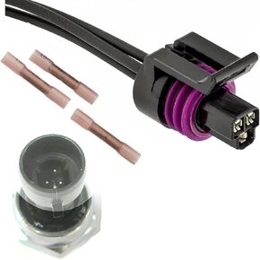 ICP EBP Repair Connector Harness Pigtail 3 Way 5C3Z12224A, 904-222 Compatible with Ford F250 F350 F450 F550 Super Duty 6.0L 7.3L Diesel Power-Stroke in Saudi Arabia