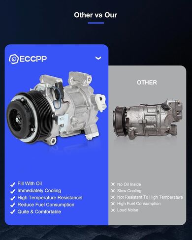 ضاغط تيار متردد ECCPP مع قابض 2018-2022 مناسب لضاغط التيار المتردد Honda Accord 1.5L in Saudi Arabia