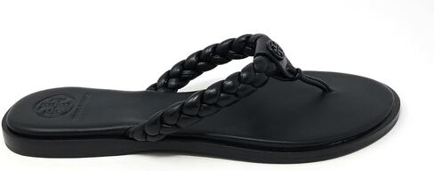 Tory Burch Women's Braided Benton Thong Flats Sandals (Perfect Black, us_footwear_size_system, adult, women, numeric, medium, numeric_7) in Saudi Arabia